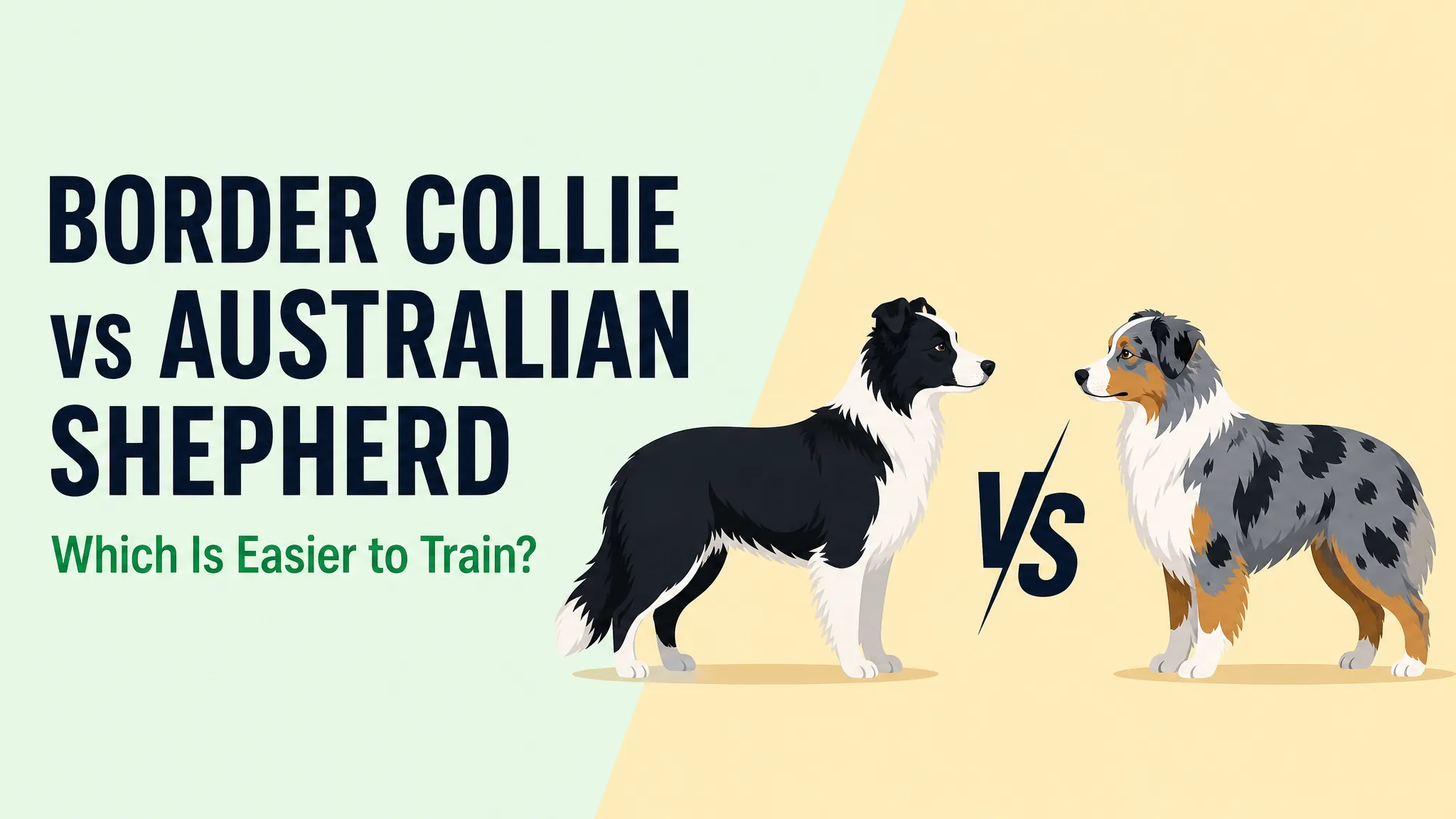 Border Collie vs Australian Shepherd: Which Is Easier to Train? hero