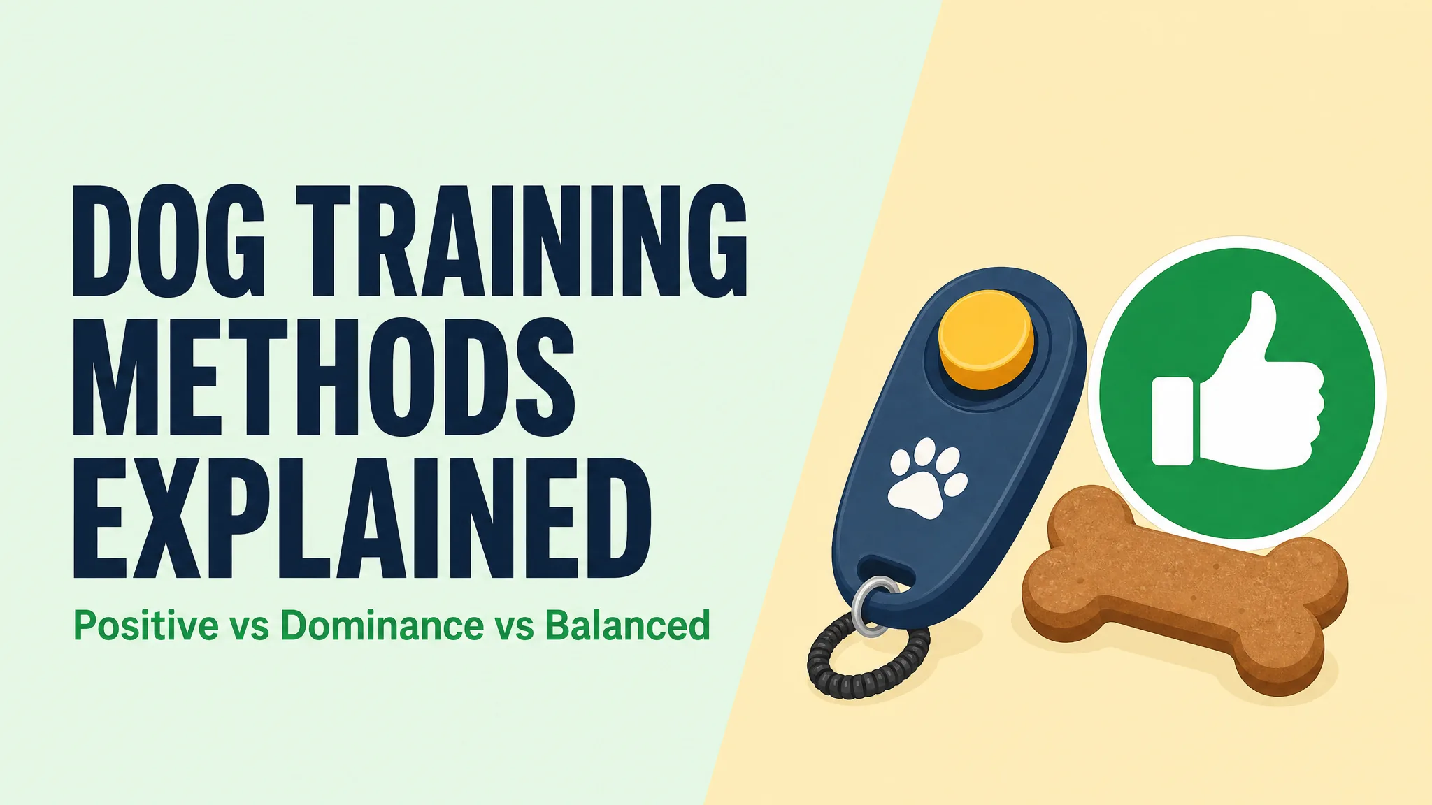 Dog Training Methods Explained: Positive vs Dominance vs Balanced hero