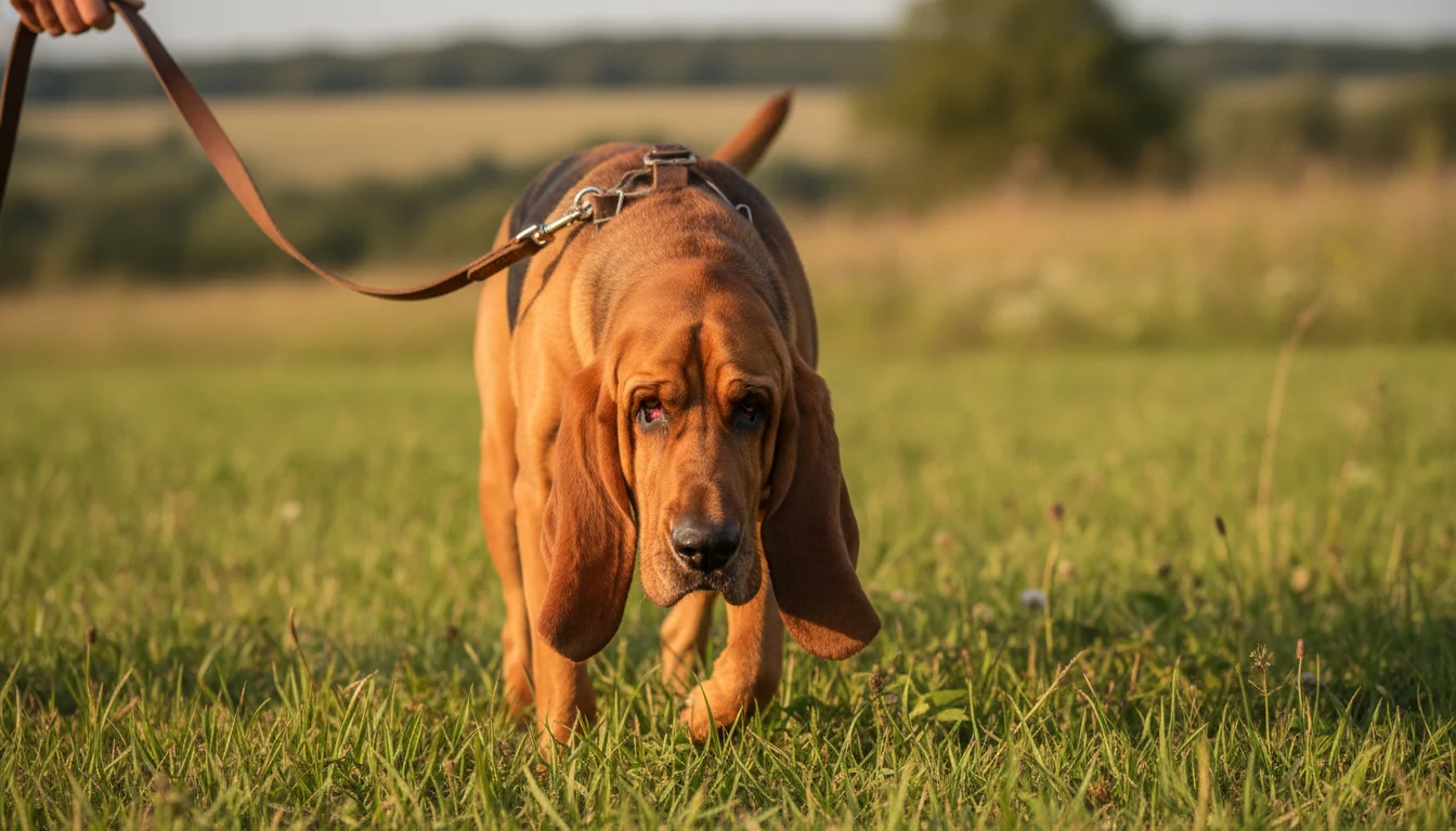 Bloodhound training — breed-specific guide with commands, schedule, and common mistakes