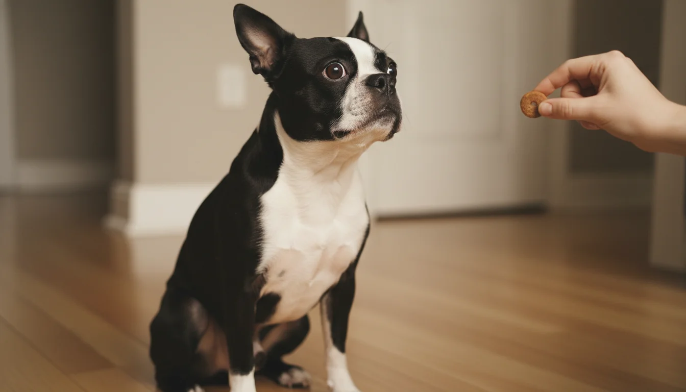 Boston Terrier training — breed-specific guide with commands, schedule, and common mistakes