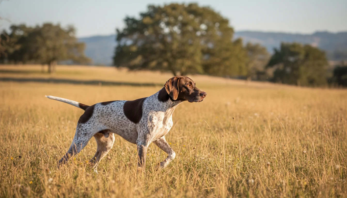 German Shorthaired Pointer training — breed-specific guide with commands, schedule, and common mistakes