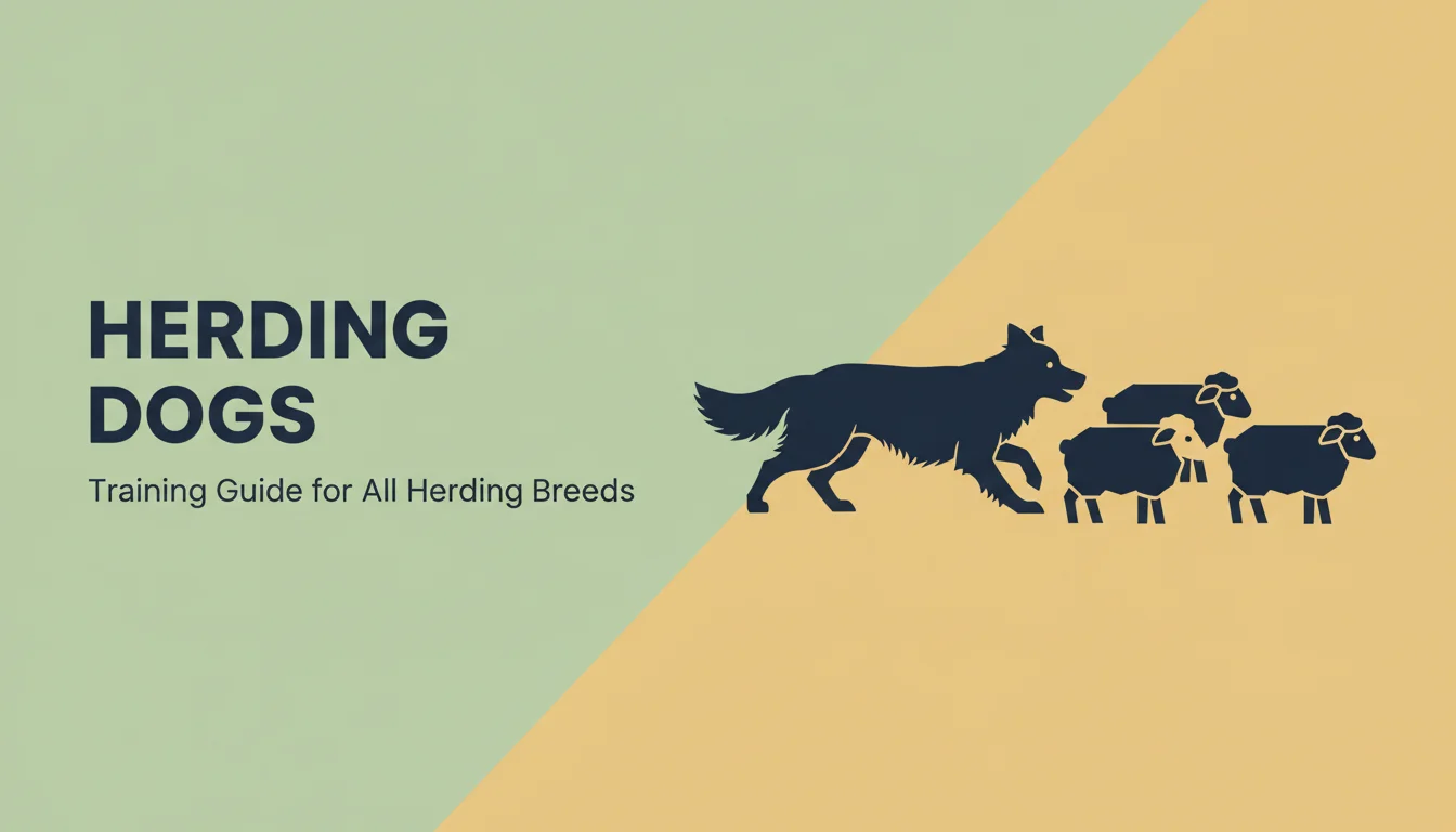 Herding dog training — group-wide guide and breed-specific training links