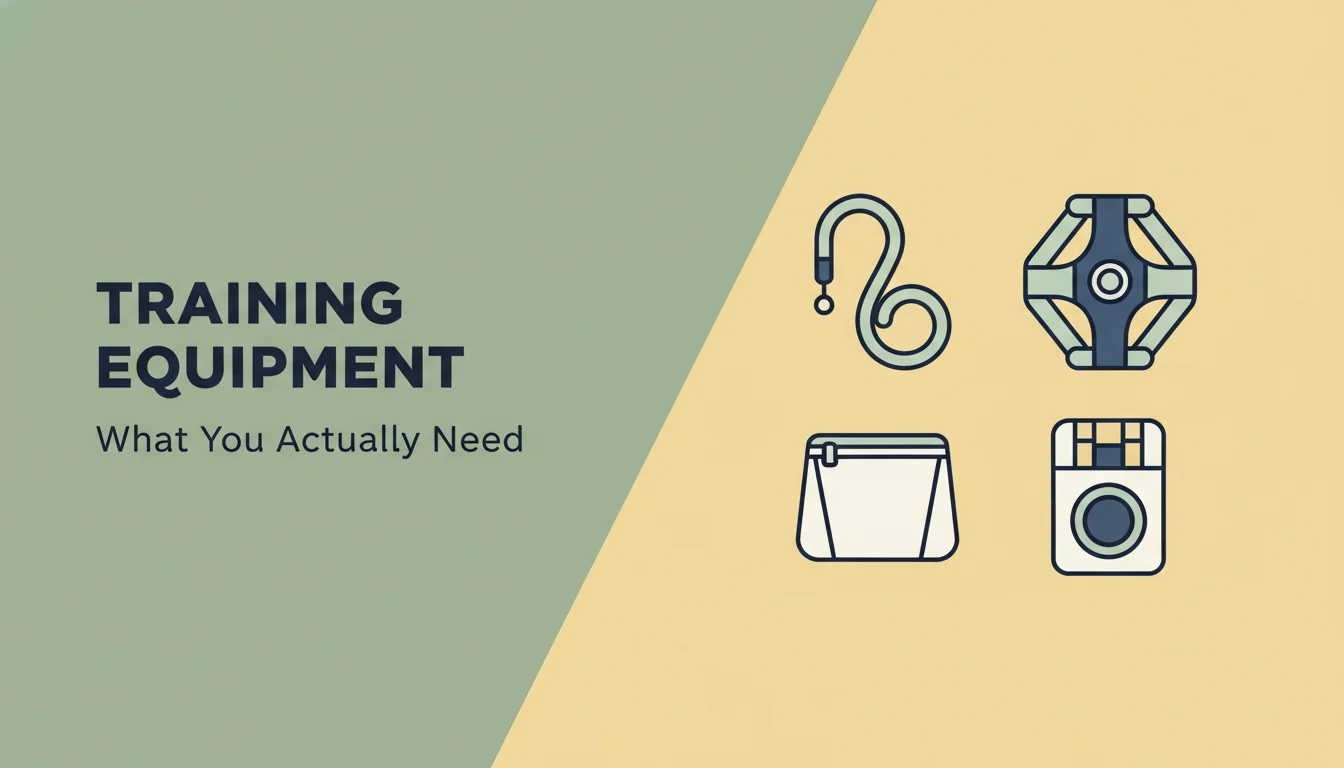 Training Equipment — complete dog training methods guide